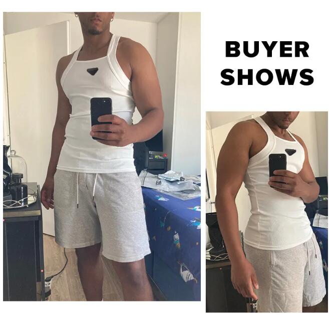2026 Mens Tank Top T Shirt Trend Sexy Man Vests Tee Designer Luxury Vest Sleeveless Camis Sports Casual Loose High Street T-shirts Plus Size s-3xl