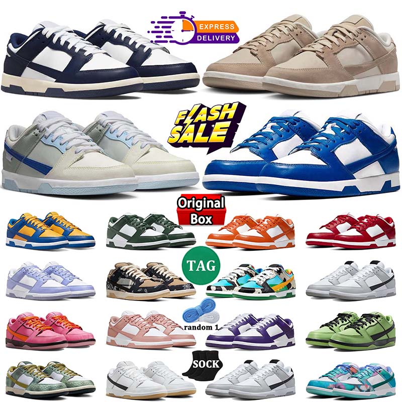 2026 Designer Casual Shoes Men Women Sneaker Panda White Black Blue Grey Fog Photon Syracuse Candy Vintage Green Sail Trail Trainers Sports Eur 36-4
