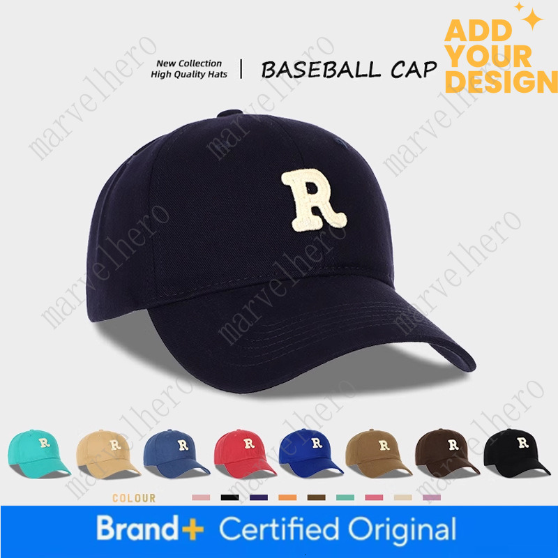 Baseball Cap For Men Women Spring And Autumn Embroidered Curved Brim Duckbill Cap Deep Crown Hard Brim High End Feel Summer Hat Protection Sun Hat