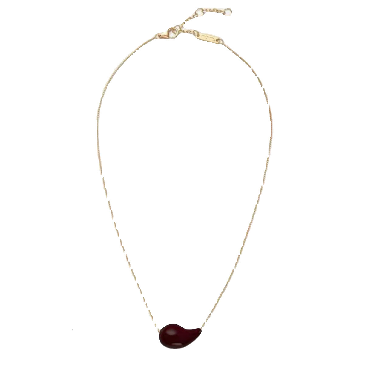 European American style, colorful water droplet design, minimalist elegant necklace, exuding a sense of luxury and uniqueness, high-end enamel clavi