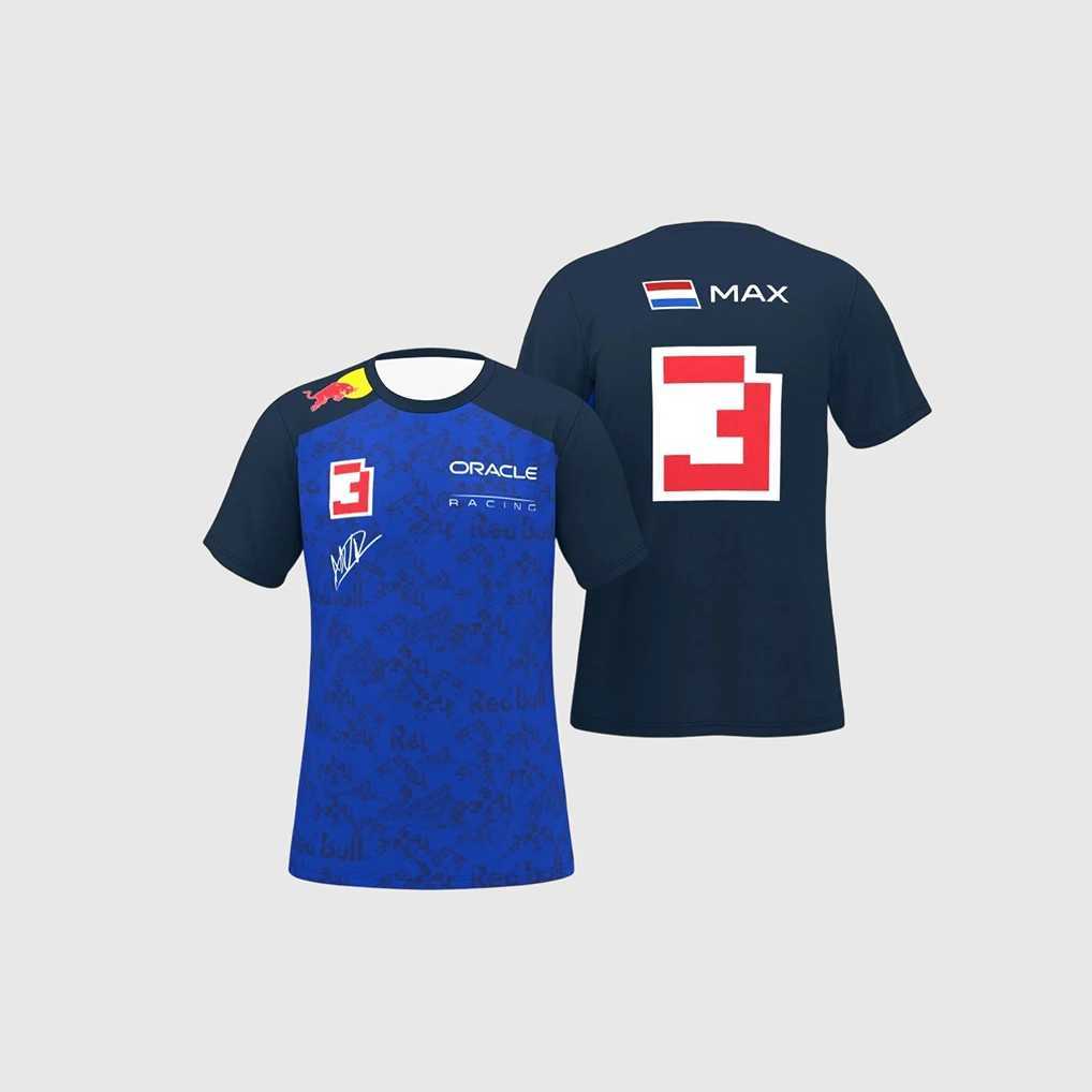 MAX VERSTAPPEN Racing Team T Shirt Men Short Sleeve Quick Dry Motorsport Tees MV3 Fan Racing Jersey Tops T261019