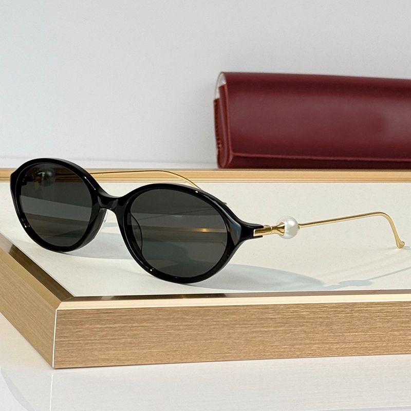 Fashion Mini Luxury Sunglasses Women Sunglasses Designer Sunglasses Mens Vintage Elliptical Sunglasses Womens Sunglasses Summer Casual UV Glasses 23