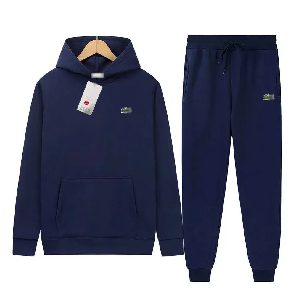 swear set Men Tracksuit New Casual Mens Tracksuit Hoodie Men Set Autumn Winter Sportswear Sports Suit Casual Sweatsuit Hoodie Pants Male Jogging Clo