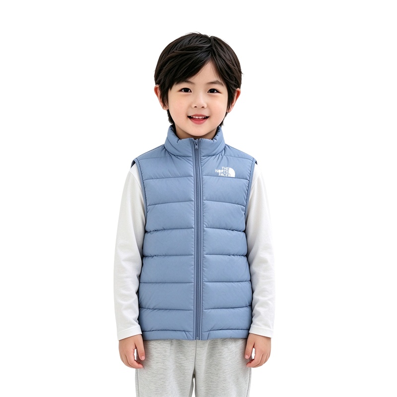 Designer Kids Puffy Jacket Vest for Spring Autumn Letter Toddler Gilet Baby Boys Clothing Girls Waistcoat