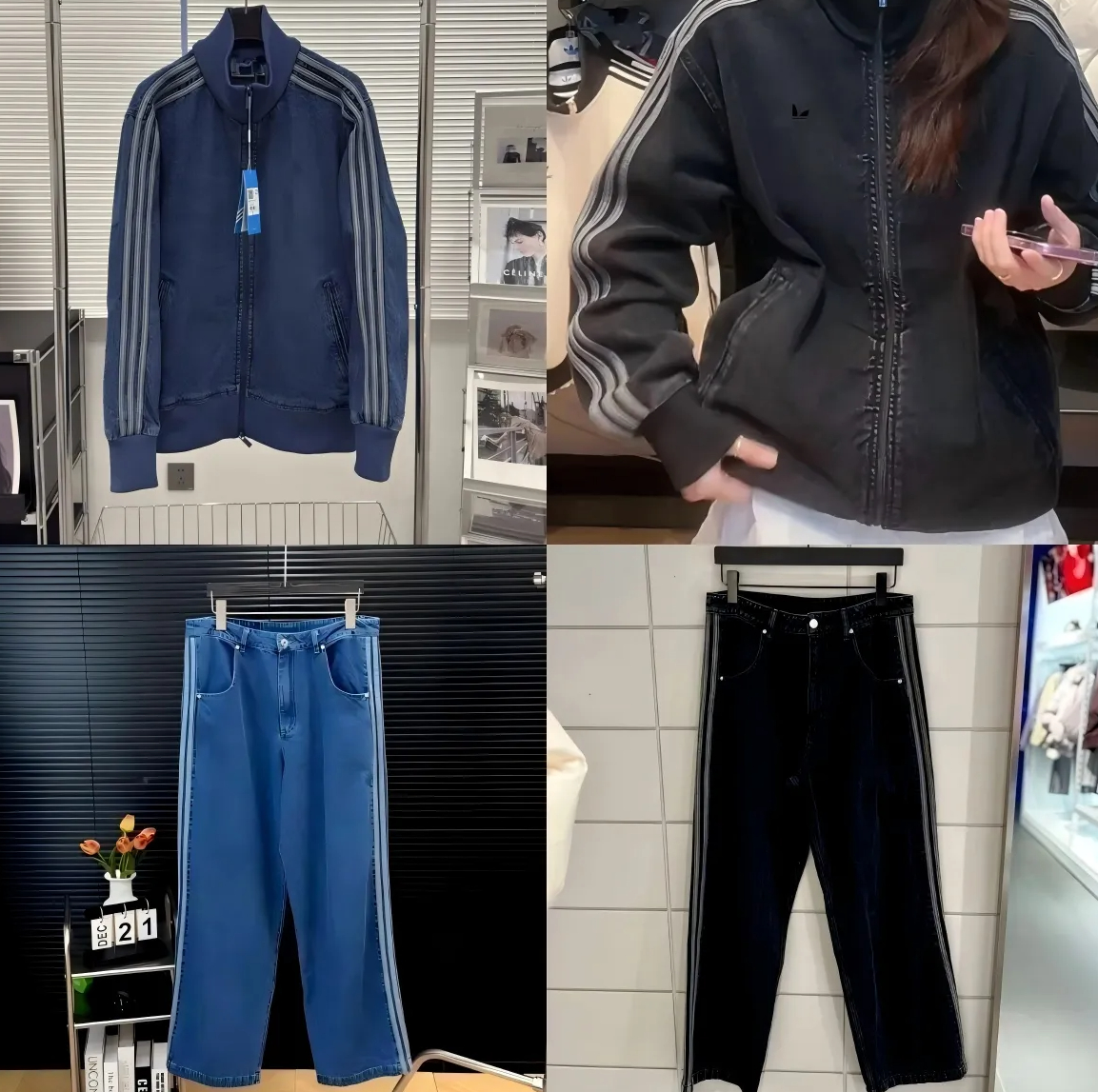 Designer denim tracksuits denim jackets jeans Mens coats Jackets Retro Cotton Embroidery Cardigan Jeans Jacket Men Outwear Denim Coats Loose Autumn