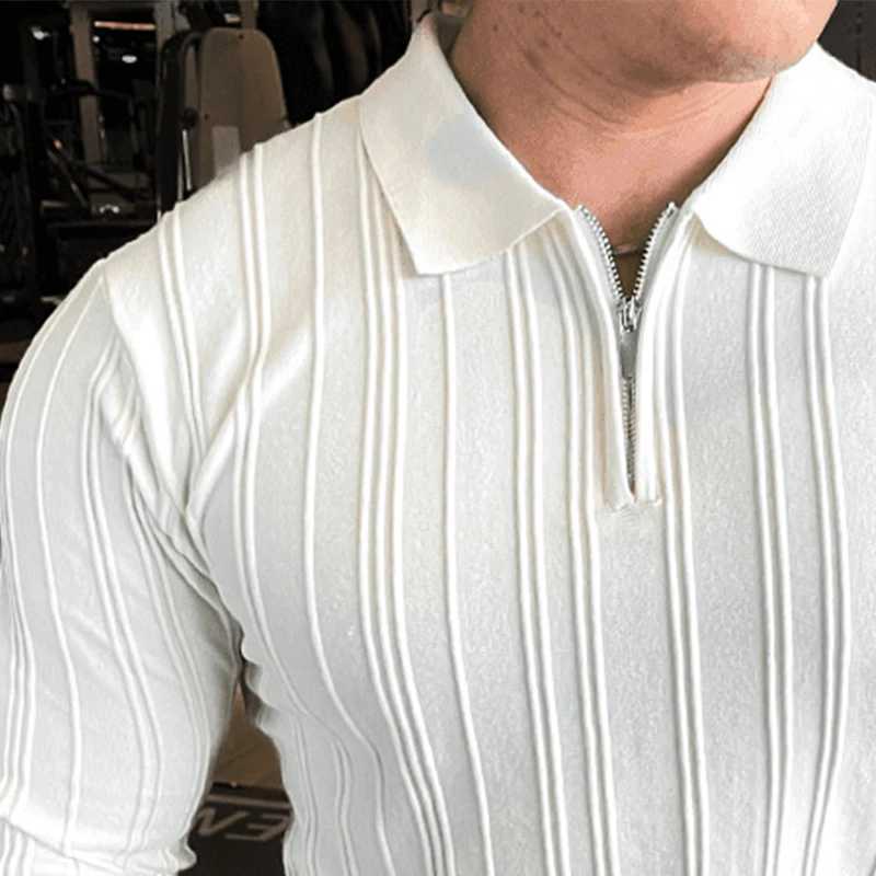 Sweater New Men American Chic Light Trendy Knit Solid Color Pullover Leisure Slim-fit Long Slve Knitwear M261016