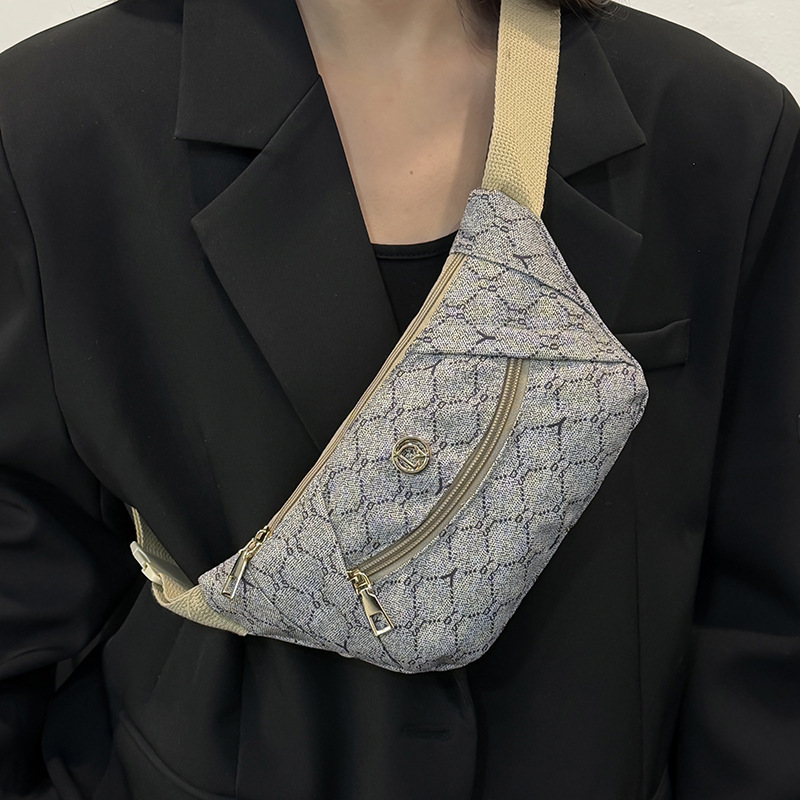 Luxury Brand Designer Bag New Women's Waist Multifunctional Chest Fashionable Crossbody Casual Shoulder Bag, Outdoor Portable Mobile Phone Bag