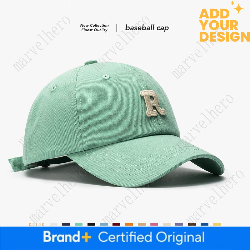 Summer Letter Print Soft Top Baseball For Women Outdoor Curved Brim Simple And Versatile Korean Sun Protection Casual Duckbill Cap