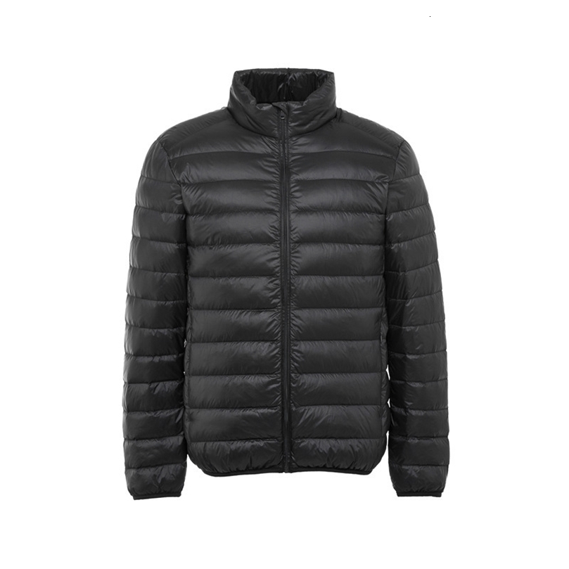010 Autumn Fashion Mens Ultra Light Duck Down Jackets Winter Feather Padded Puffy Coat Portable Warm Quilted Outerwear 261019