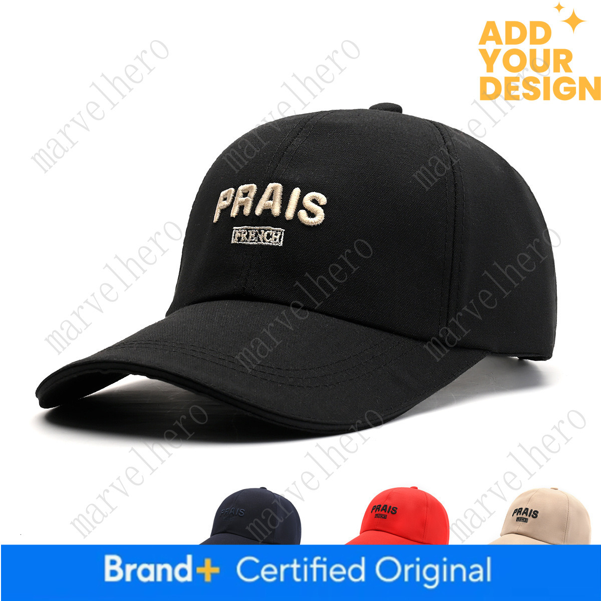Korean Style Baseball Cap For Men Women Spring And Summer With Extended Brim Embroidered Letters Duckbill Cap Protection Canvas Sun Hat Trendy