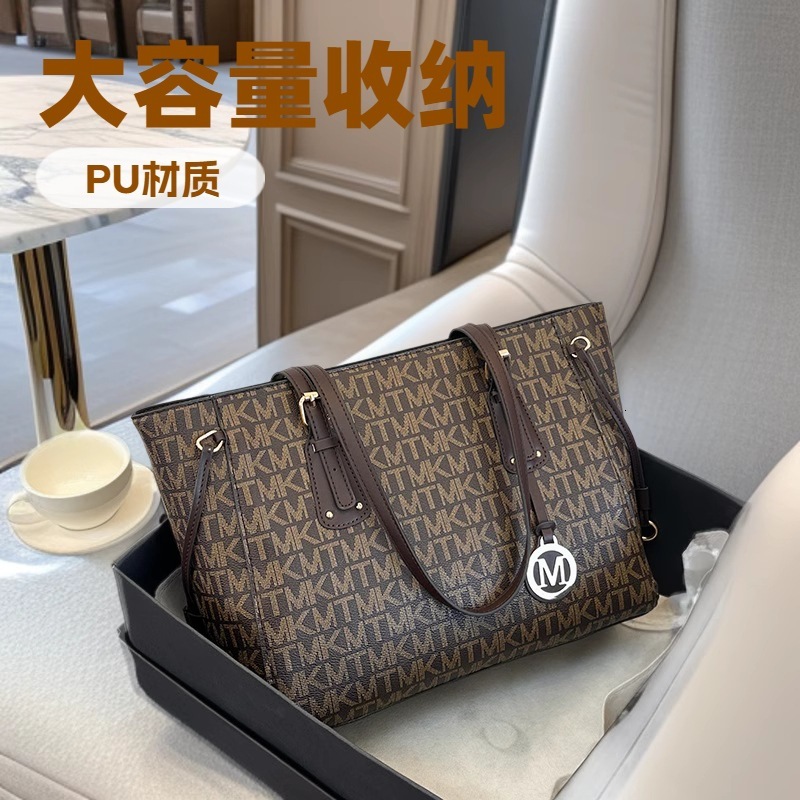 Luxury Brand Designer Bag Genuine Leather Women's 2026 New Fashion Large-Capacity Tote Bag, Versatile Shoulder Bag With A High-End Feel