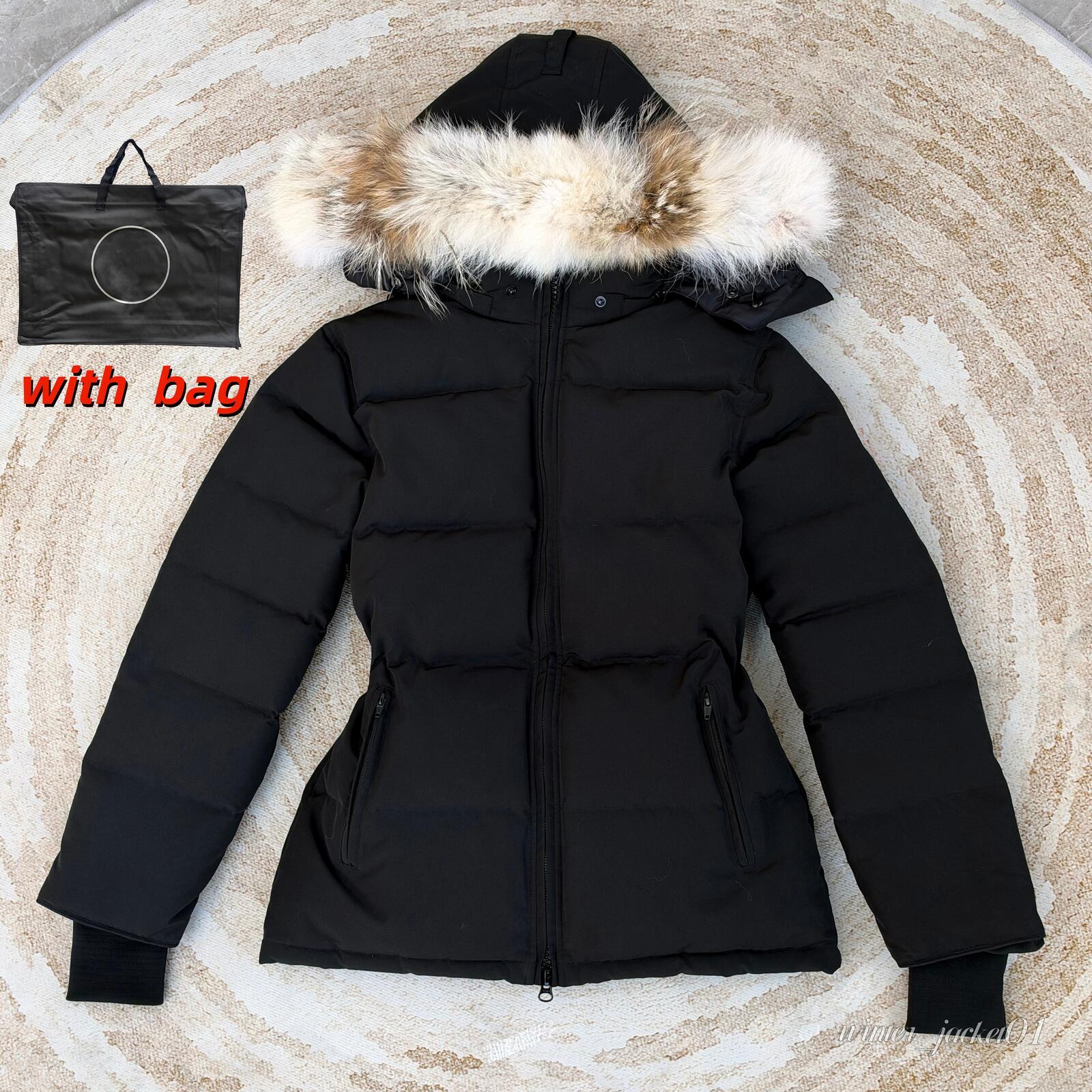 Women Puffer Jackets Designer down Jacket Winter Parka Long Coat women Large Pocket Fur Collar Windbreaker women Outerwear Luxury down jackets with