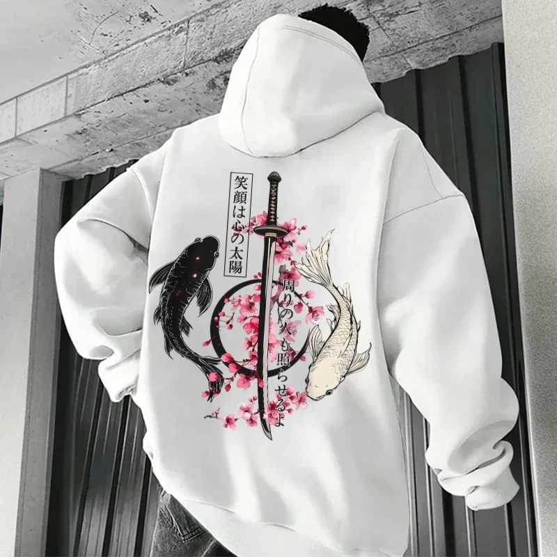 Best-selling men's loose casual hooded sweater for autumn and winter. Trendy couple-style youth-oriented warm coat top. T261019