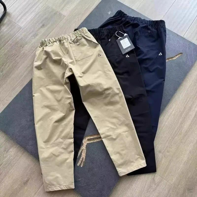 Men's Hiking Pants Waterproof Windproof American Workwear Light Weight Cargo Men Loose Outdoor Trekking Trousers Male