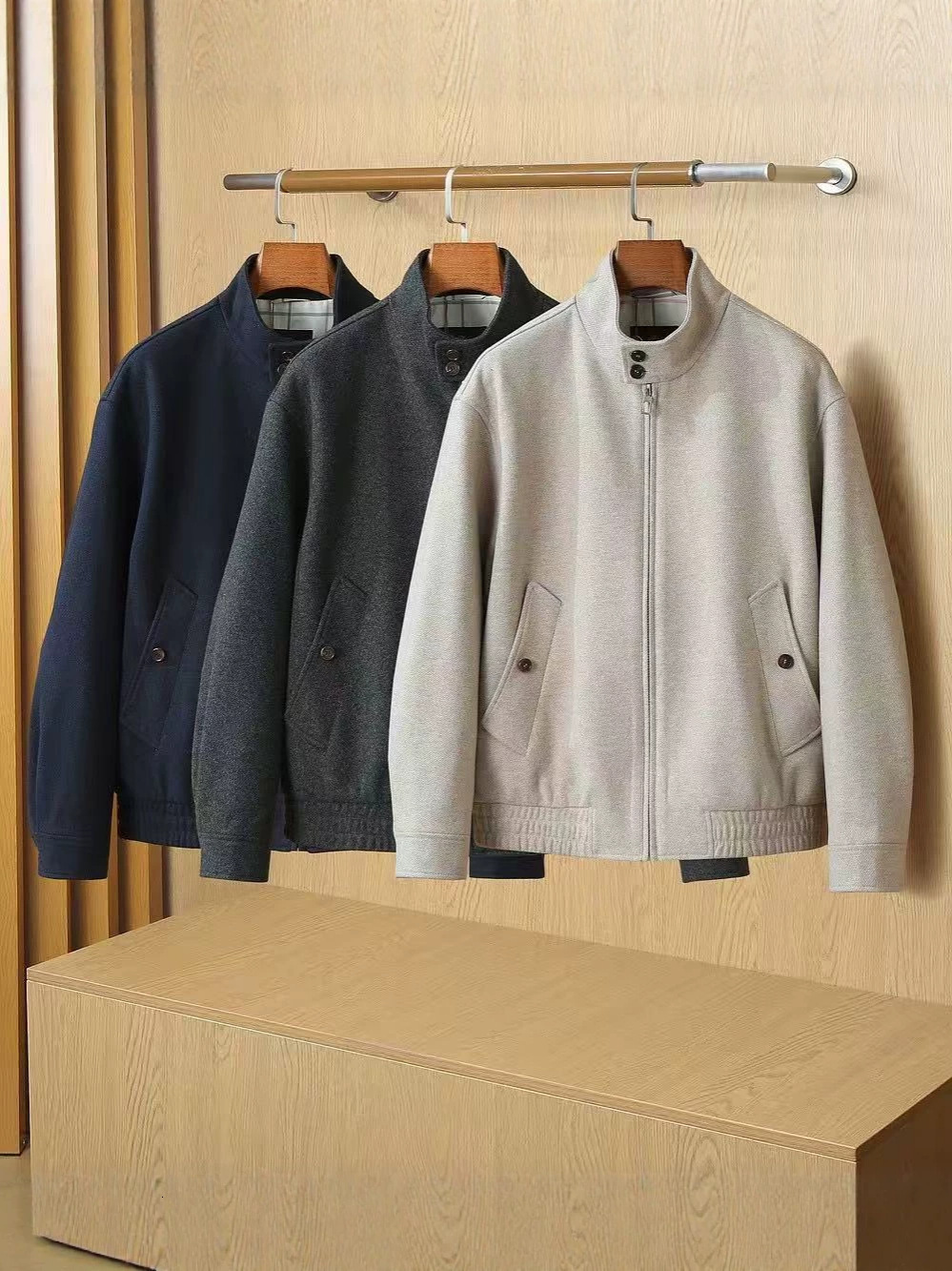 Autumn/Winter New Collection, LP Men's Jacket, Casual And Versatile, Businessstyle Wool Coat 061019