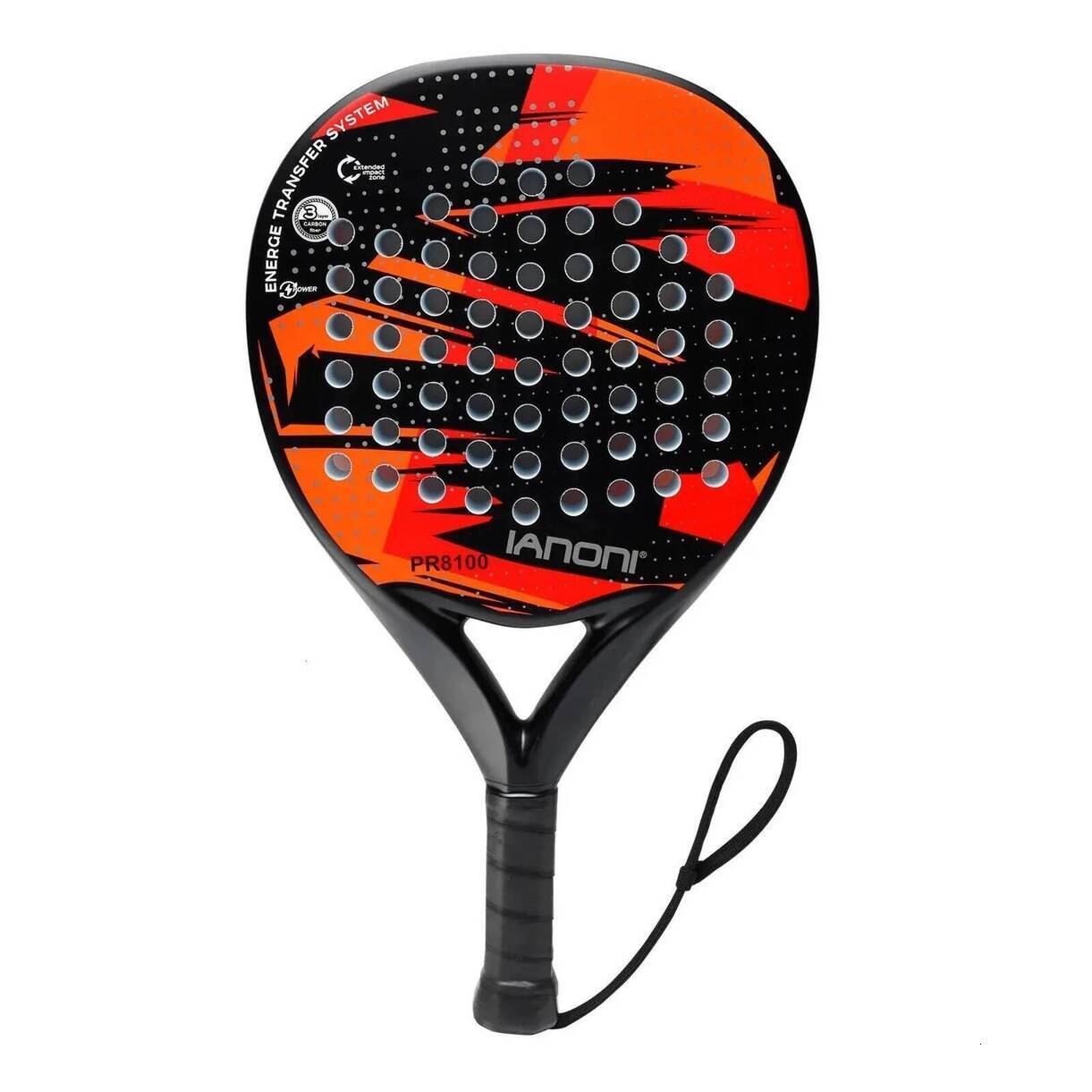 Multi-Piece Tennis Racket Matching Kits Full Graphite Professional Tournament Racquets Multi-Piece Tennis Racket * Matching Kits IANONI Carbon Fiber