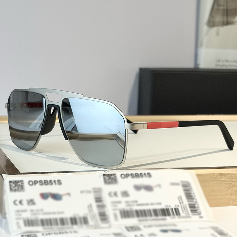 Fashion Pilot B51 sunglasses Men Designer Glasses Metal Frame Linea Rossa SUNGLASSES For Women Luxury Eyewear Mens Sunglasses Outdoor Goggles UV400