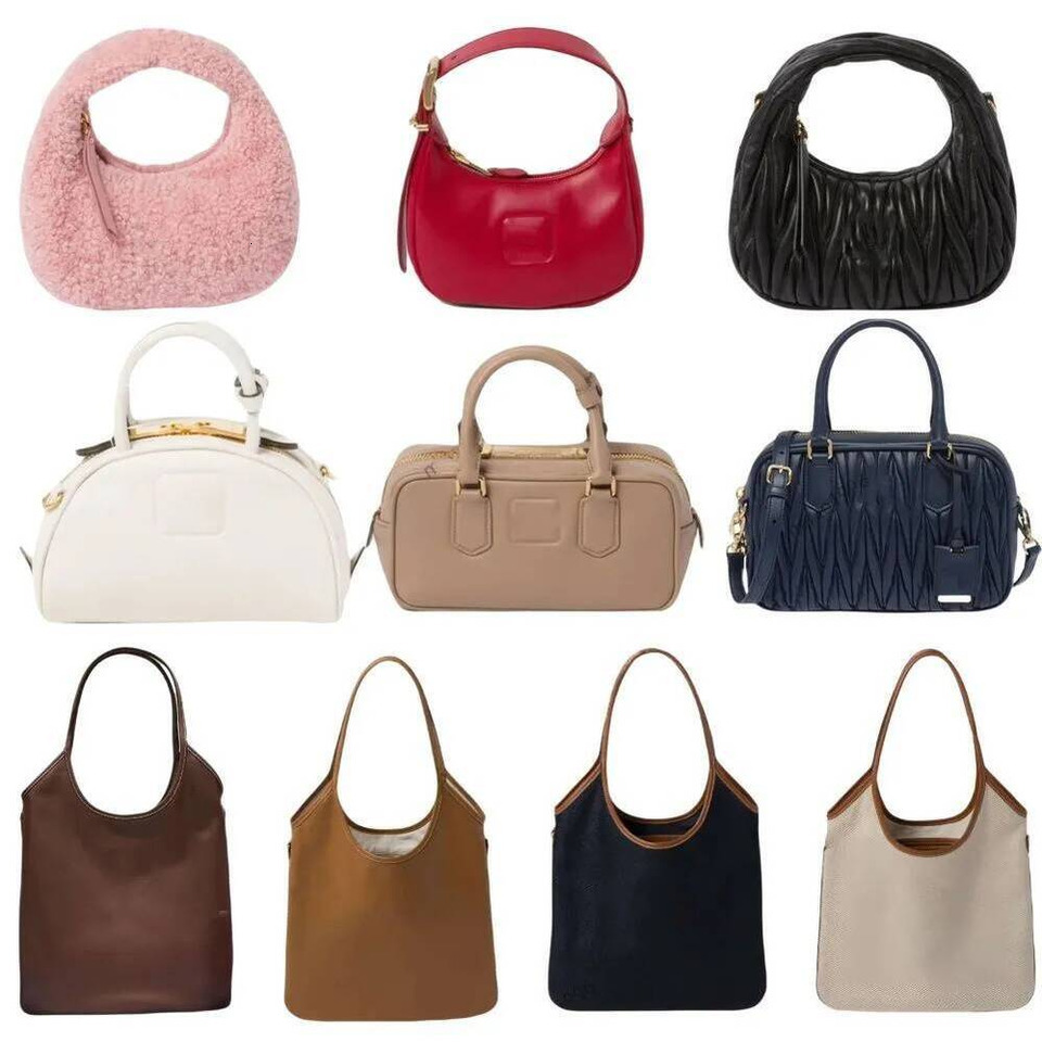 Shoulder Bags Designer Fashion Fashion Women's 2026 Hobo Single Tote Pencil Boston Handbag| Underarm Bag Handle Retro Small Cylinder Crossbody