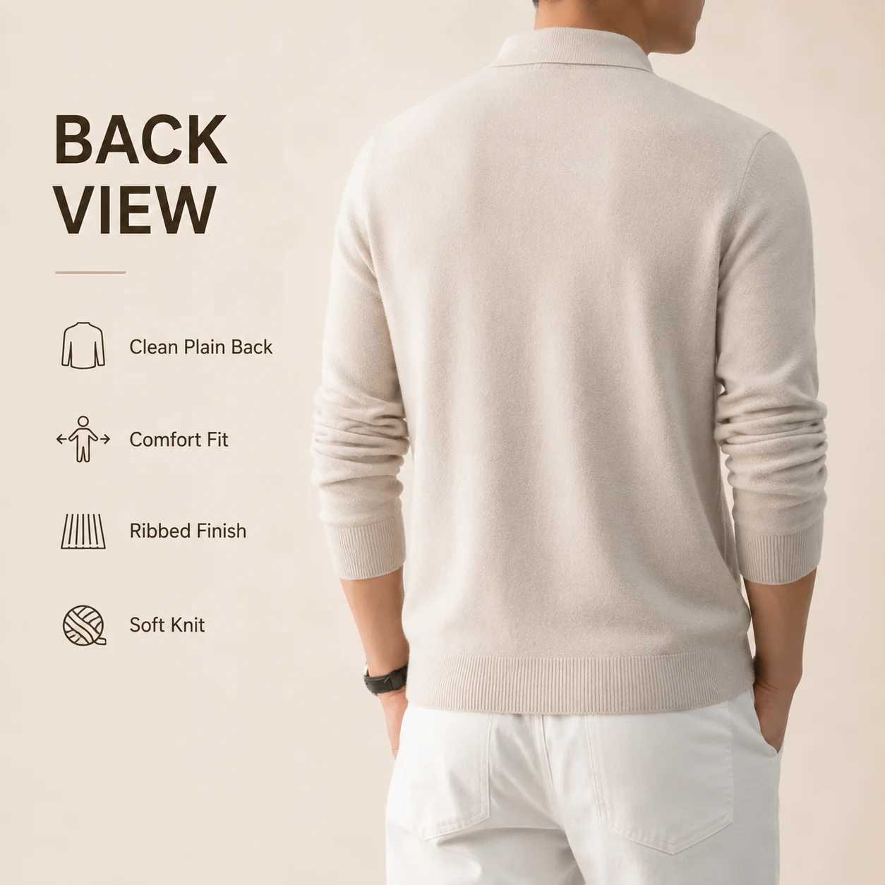 Sweater Blend Men's Heavyweight Wool Warm Knitwear Anti-Pilling Soft Touch Long Slve Pullover Autumn Winter M261016