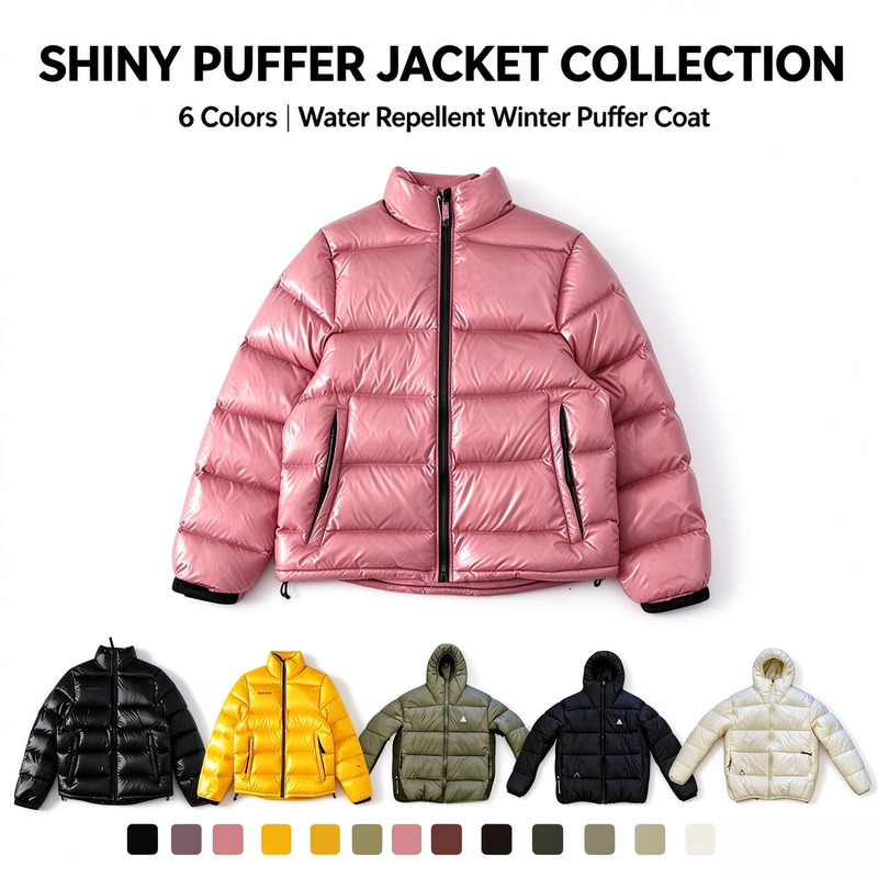 Quality NOCTA puffer Jackets shiny Parkas Designer Mens Down Jacket White Duck Down Winter Coats Men Women Thickening Warmth tees