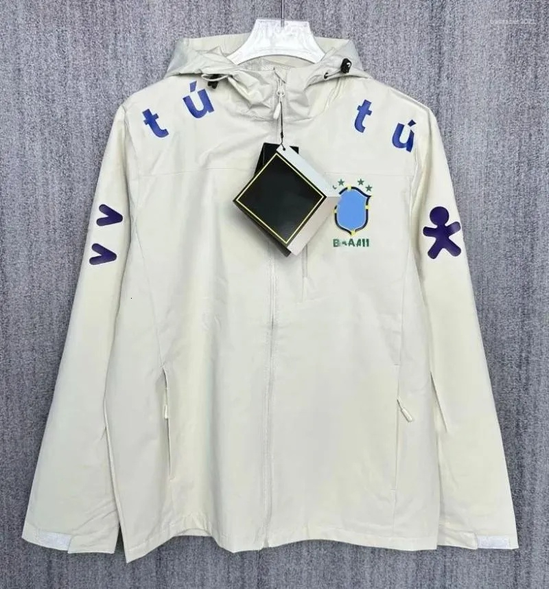Men's Jackets Designer Football Sports Jacket Casual Soccer Club Training Coat High quality Outdoor Windbreaker 58