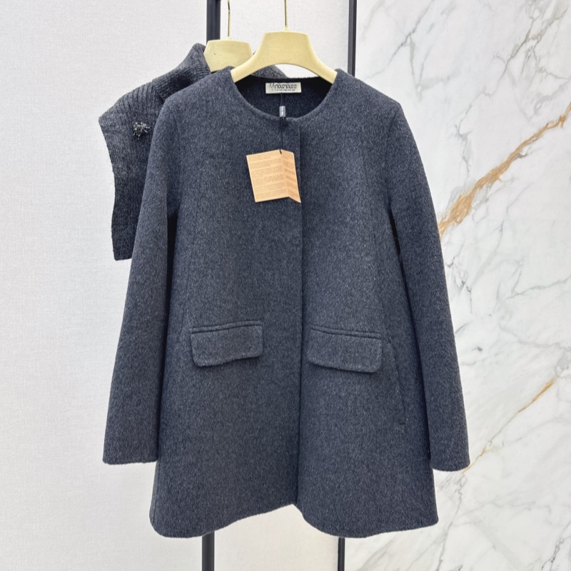 coats woman Designer Coat Outerwear for women Luxury Jackets Coat Spring and Autumn Style Elegant Embroidery Double-Sided Horse Coat Jacket Top M20