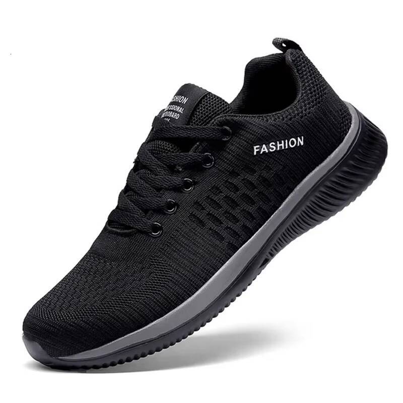 Light Sneakers Breathable Mesh Casual Men Summer Sport Shoes For Running Plus Size 39-47 Walking Footwear