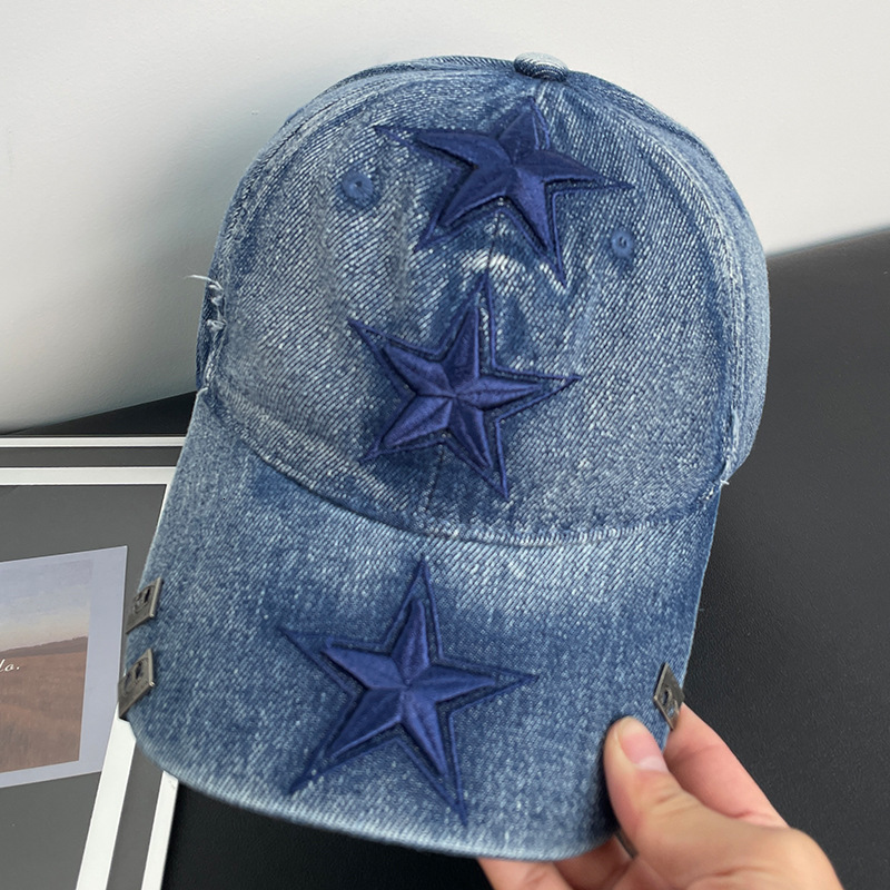 Luxury Cap Brand Designer Hat Luxury Cap Brand Designer Hat Luxury Cap Brand Designer Hat Trendy Embroidered Five-Pointed Star Baseball Men, America