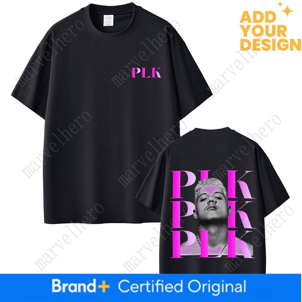 Rapper Plk Face Graphic T Shirt Men Women Fashion Pop Music Streetwear Men S Casual T Shirts Unisex Vintage Hip Hop Tees