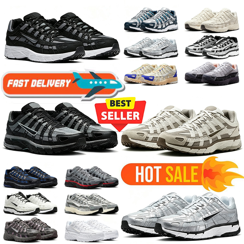 Millennium Retro Style Running Shoes Mens Womens p6000 Premium White Black Pink Cool Gray Olive Green Metallic Silver Racing Blue Sneakers 36-45.