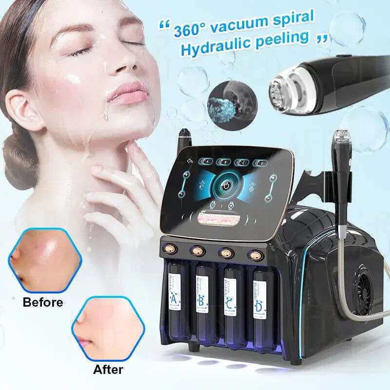 Upd Portable 2 In 1 Bubble Feishuttle+Seyo Hydra Glow Oxygen Facial Care Machine Exfoliating Moisturizing Whitening Deep Cleansing Skin Rejuvenation