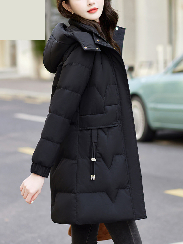 High Quality Women Down Jacket 2026 New Winter Fashion Warm Puffer Coat Stylish Outerwear Suitable For Moms And Petite Ladies Daily Casual Street We