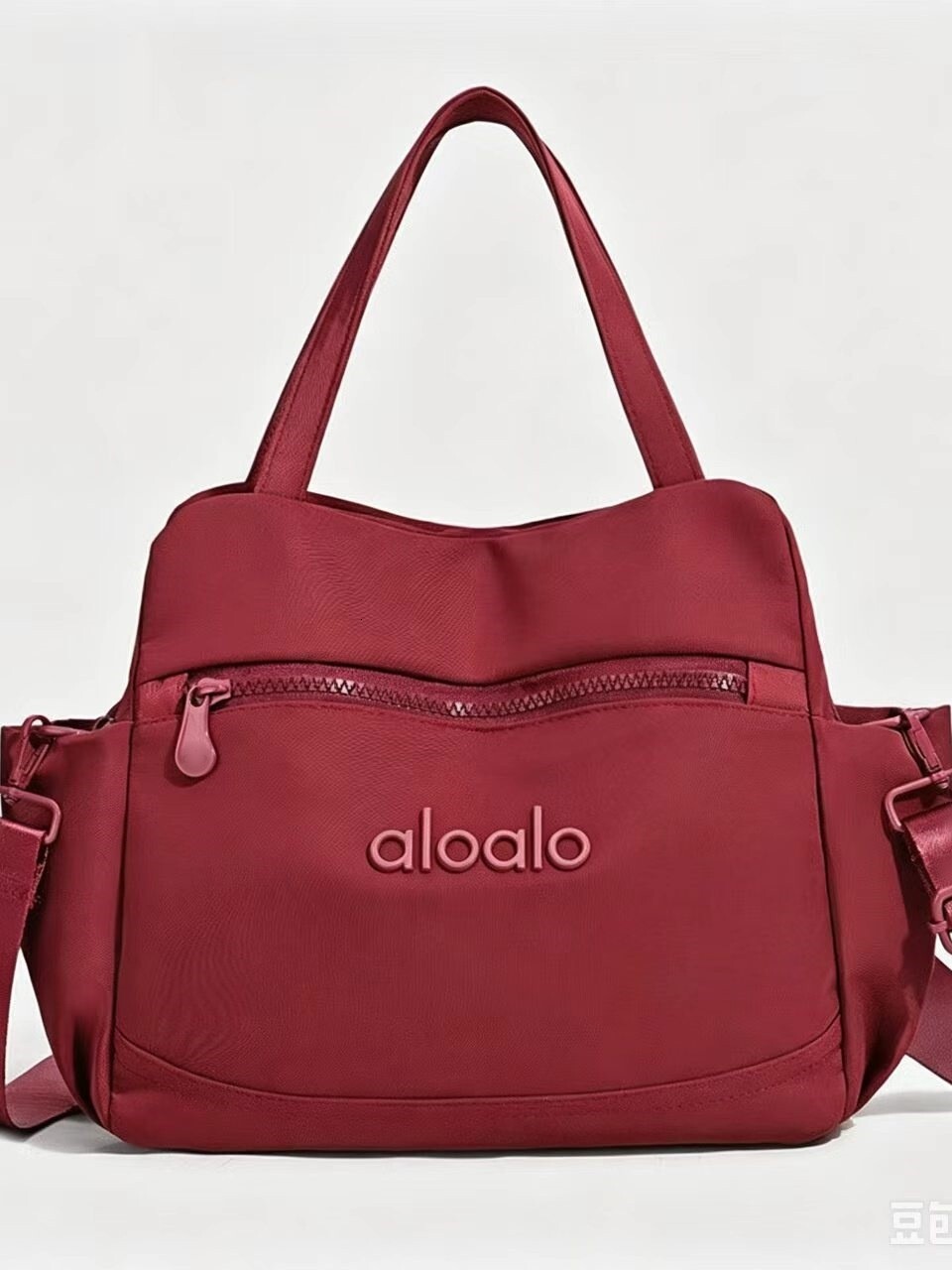 designer Cross border bag fashionable multi layered large capacity simple versatile nylon shoulder bag handbag and crossbody bag for women