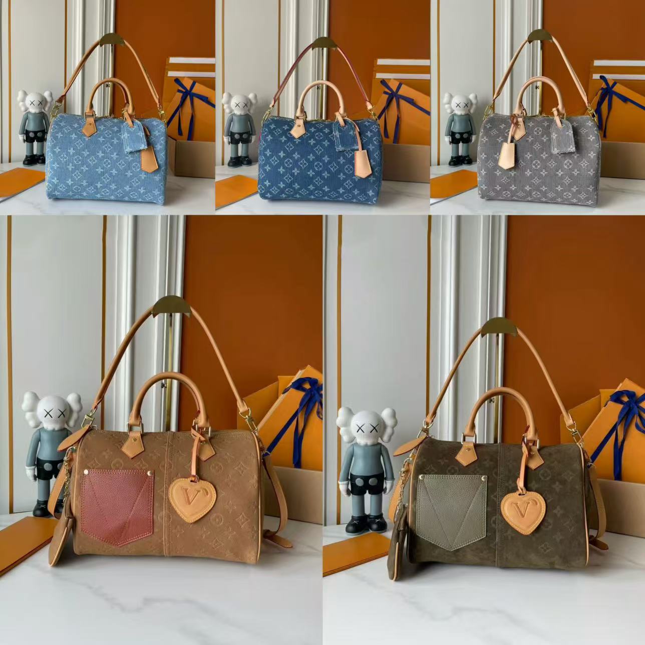 casual classic retro bag women's bag new fashion Boston shoulder bag versatile hand-held crossbody pillow bag66