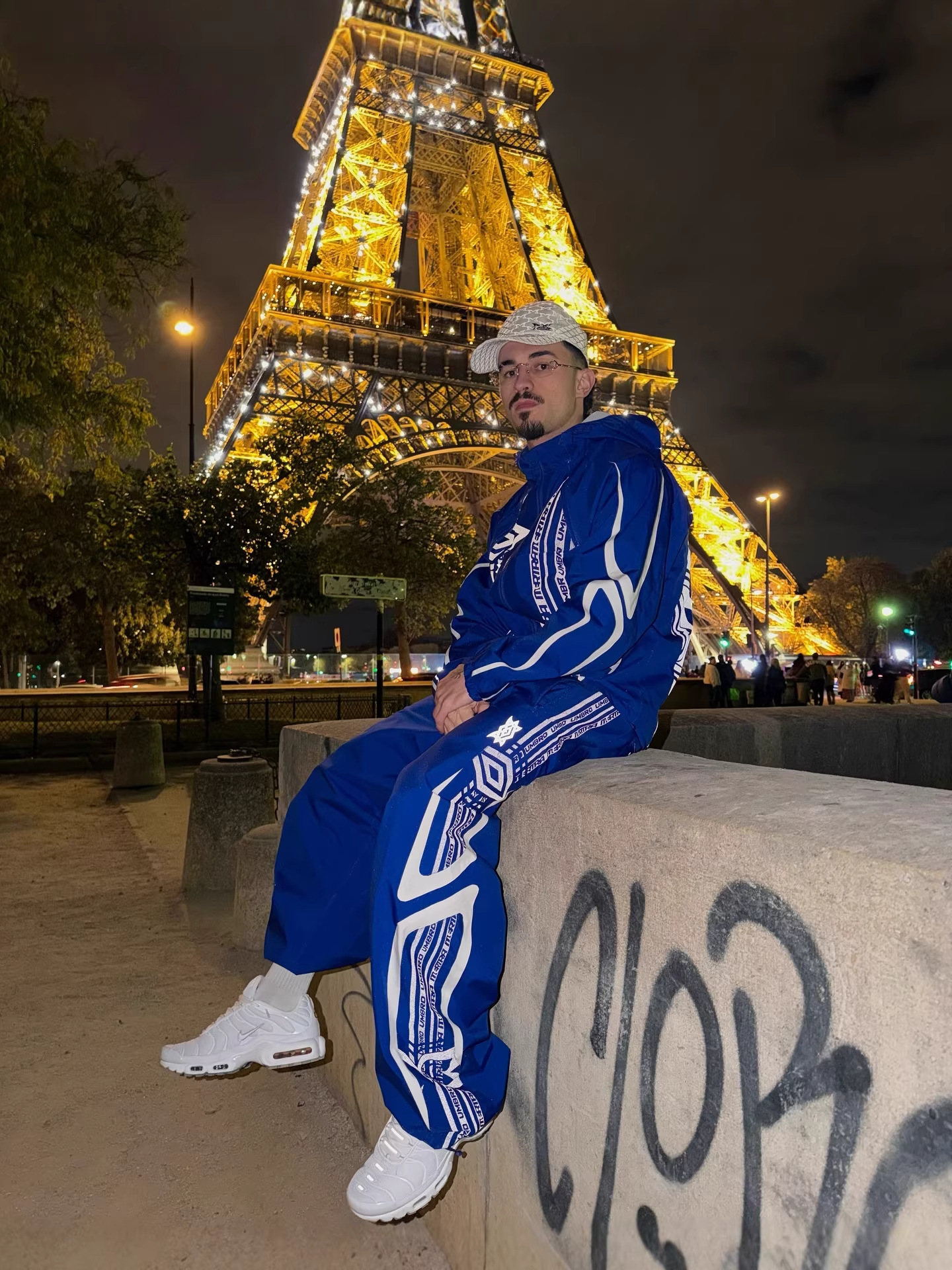Cross-border Mertra collaboration: zip-up reflective Luxury goods jacket pants set, designer casual sportswear, European American hip-hop style, ver