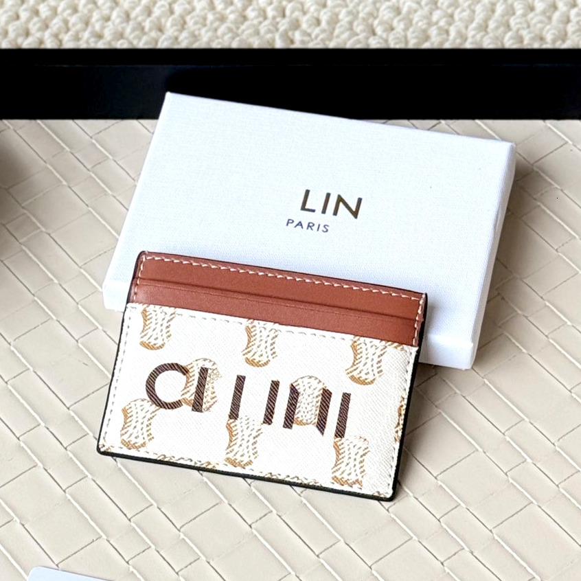 luxury Designer Coin Purse Multi card slot Jacquard Key Wallet Men Women Small Clutch bag Card Holder Genuine Leather Fashion Mini Wallet cardholder
