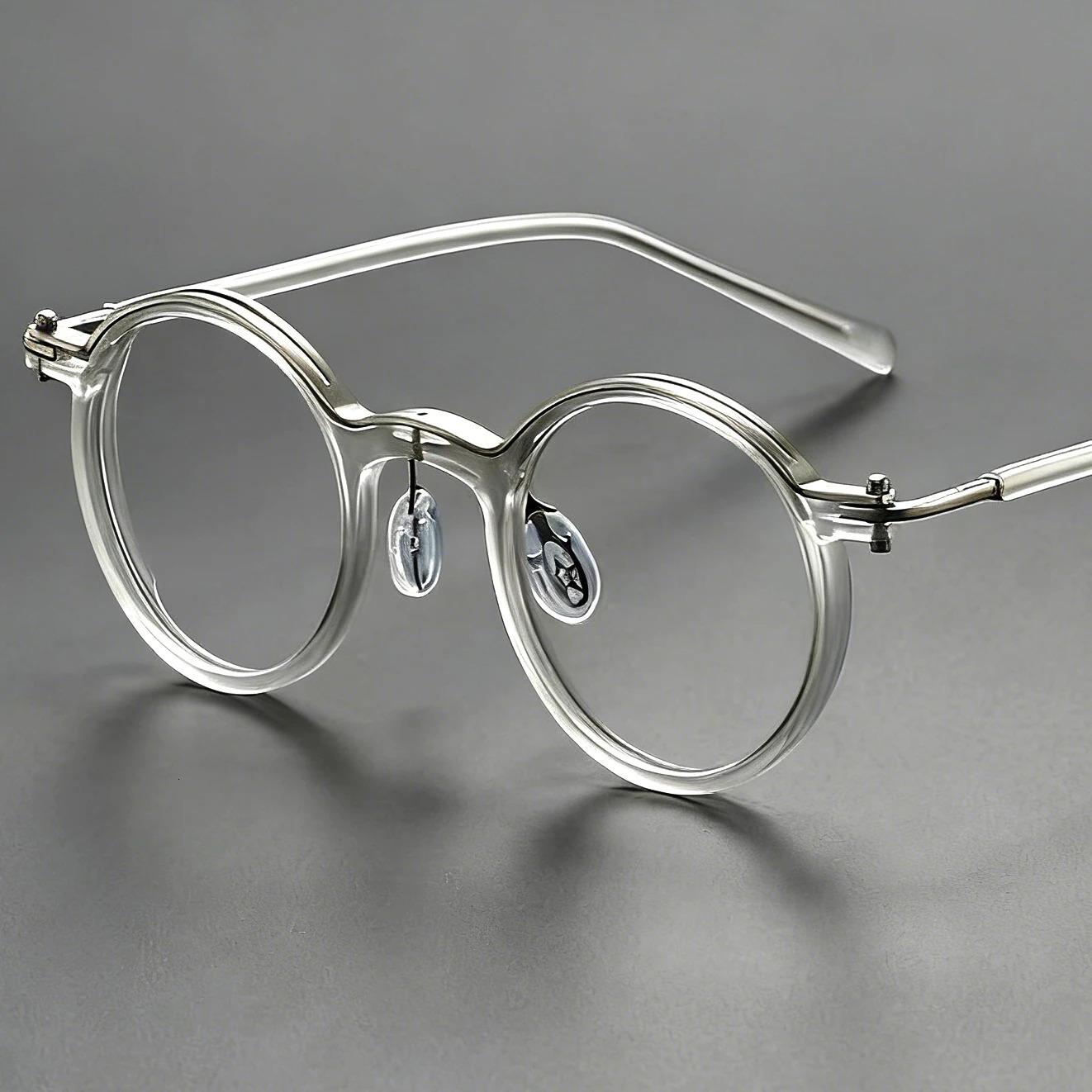2026 Retro Round Frame Anti Blue Light Presbyopia Glasses for Men Business Style High Quality Reading Glasses261019