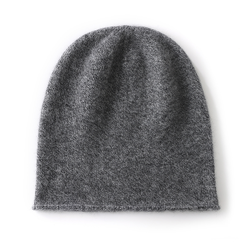 2024 Winter Unisex 100 Hats Outdoor Casual Keep Warm Solid Color Cashmere Knitted Beanie Hat Women /Men Hedging Caps J260511