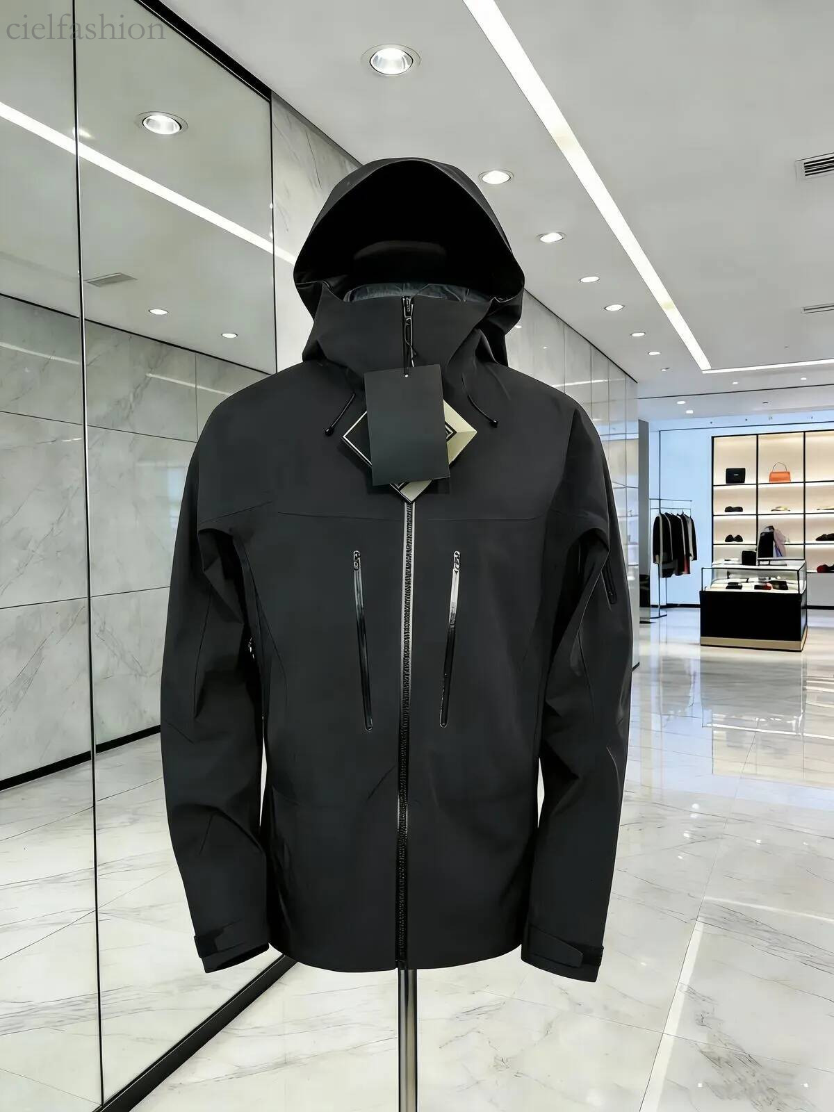 Arcteryxlynessitys puffer jackets Men Women Goretex Arc BETA LT LW Hard Shell Zip Up Waterproof Hood Windbreaker Ski Designer Archteryxnessity ALPHA