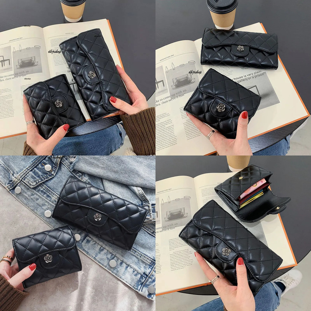 Ladies' Lightweight Fashionable Retro Multi Holder ID Card Multifunctional Luxury High Capacity Coin Purse New Designer Wallet 363