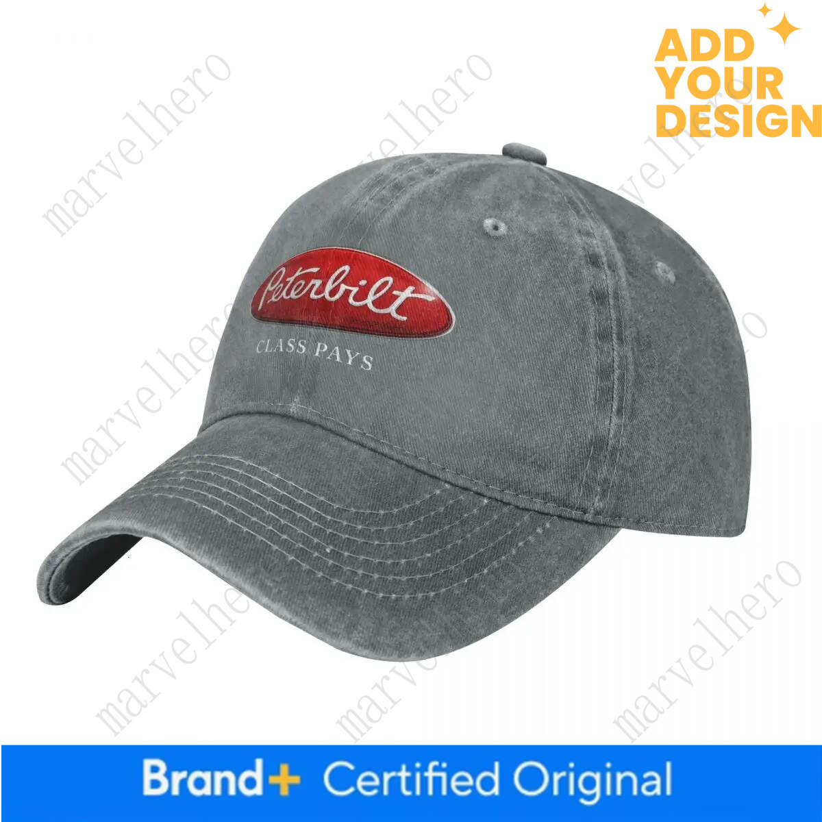 TRUCK PETERBILT LOGO Fashion Baseball Peaked Men S Women S Cap Golf Hat Man