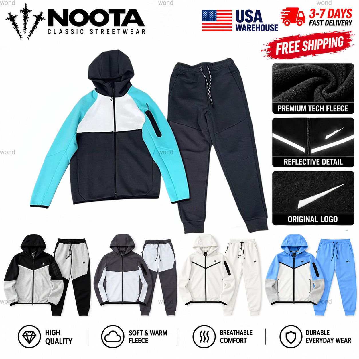 Tracksuit Hoodie Tech Fleece Fashion Mens Womens Tracksuits Sweatshirt Sports Pants Hoodies Jackets Trousers Men Hooded Tracksuit Pants Sweatpants S