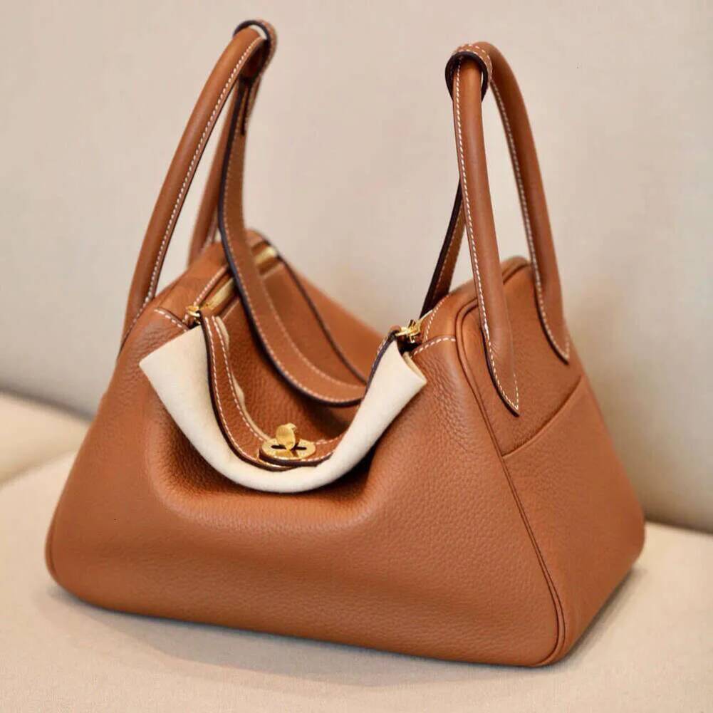 Bag Luxury Bags Totes Ogo Top Grain Leather Pillow Shoulder Women accessories S Commuter Crossbody Bag Small Lindy Luggage T1