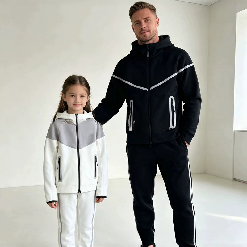 NOCTA Tech Fleece Designer Tracksuit Parent Child Two Piece Sportswear Casual Streetwear Outfits For Everyday Wear Weekend Travel And Family Outings