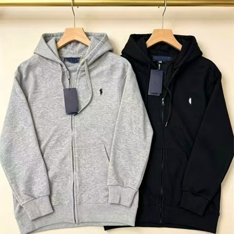 Men's hooded sweatshirt designer sweater men's and women's fashionable embroidered street casual loose sports jacket couple's pu