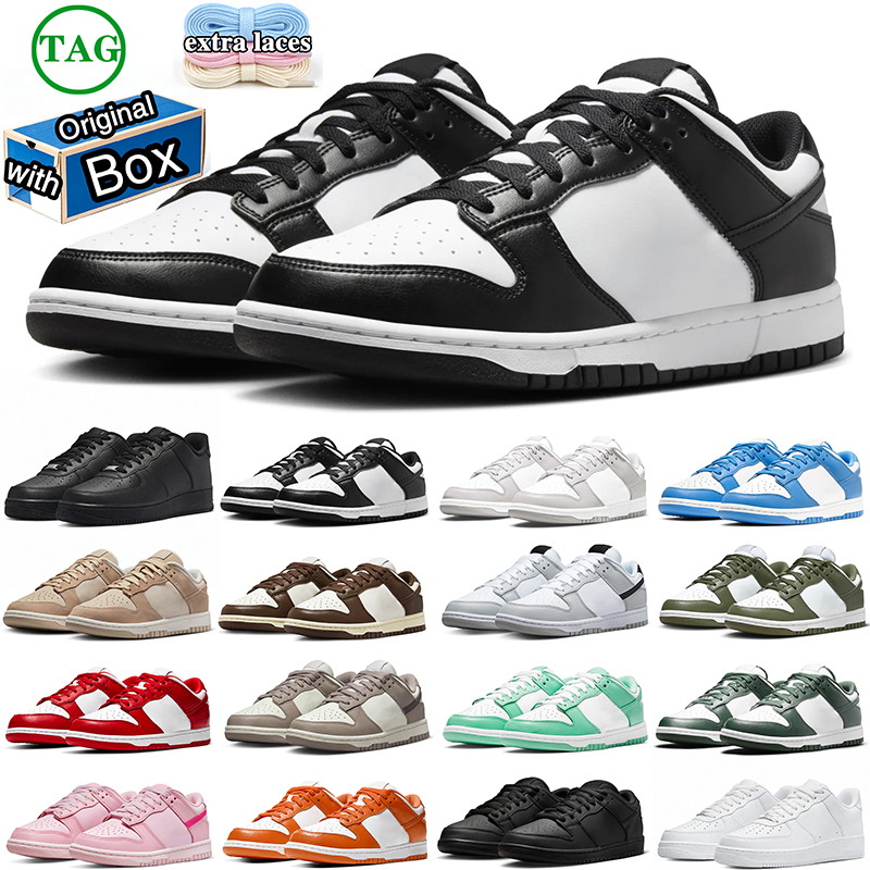 with box designer running shoes for mens womens White black Grey bule Low Trendy Board Shoes Lightweight sports trainers sneakers size 5.5-11