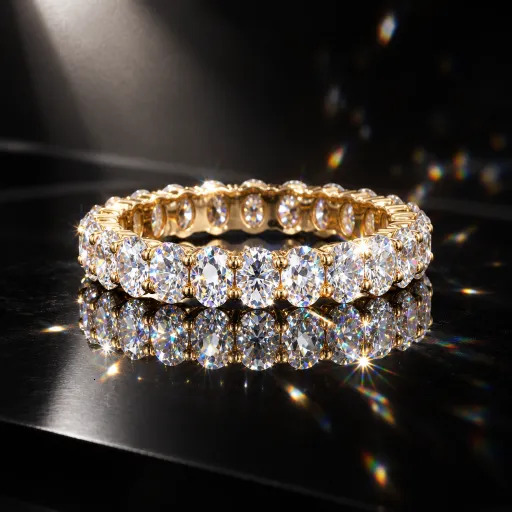 IGI Certified VVS Oval Cut Lab Grown Diamond Engagement Ring Custom 10K 14K 18K Gold Synthetic Diamond Ring Fine Women Jewelry