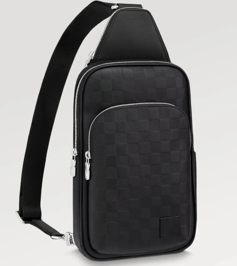 10A designer bag man Avenue Sling Bag Genuine Leather Shoulder Bags Men CrossBody Tote Bag Clutch Purse Hobos Handbag Messenger luxury Belt Bag Bumb