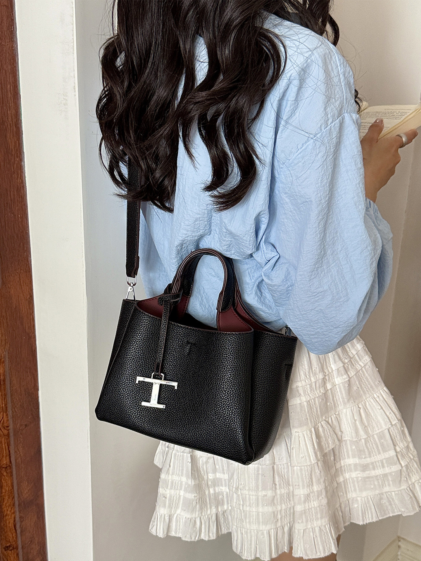 Luxury Brand Designer Bag Minimalist Commuter Bucket Bag, 2026 New Style, Large Capacity, Fashionable, Elegant, And Versatile Shoulder Bag For Women
