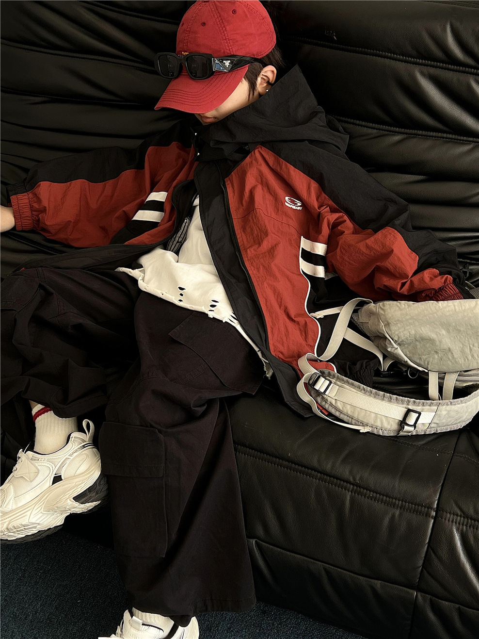 2026 Autumn Collection: Children's Hooded Jacket, European and American Retro designer luxury Style, B-Brand Heavy Embroidery, Stylish Boys